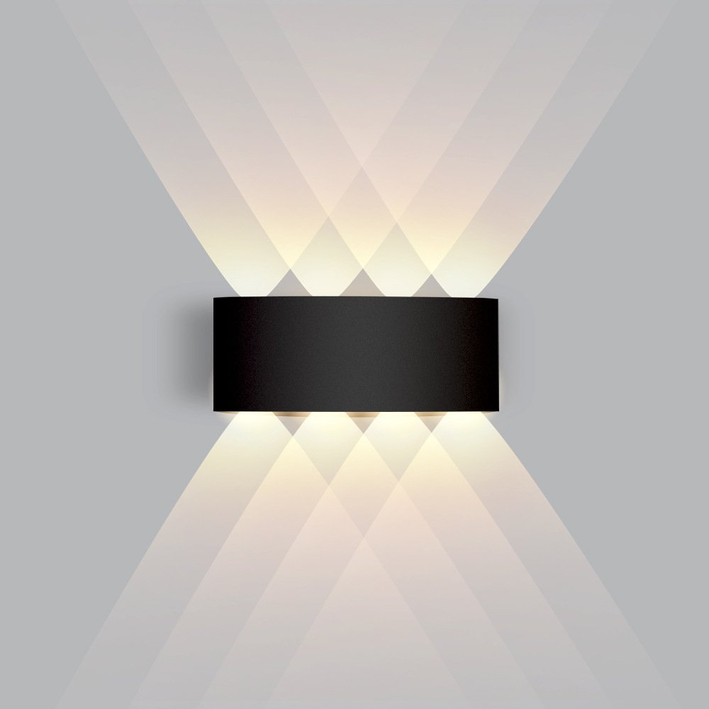 Up and Down Outdoor Lighting Wall Light Lamp Led Outdoor Wall Lights Exterior Wall Mounted 4w 6w Garden Aluminum