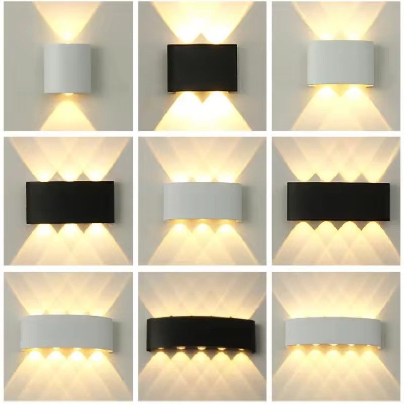 Factory Direct Sales of Modern Garden Wall Lamps With a Variety of 2W/4W/6W/9W/12W Styles and Price Advantages