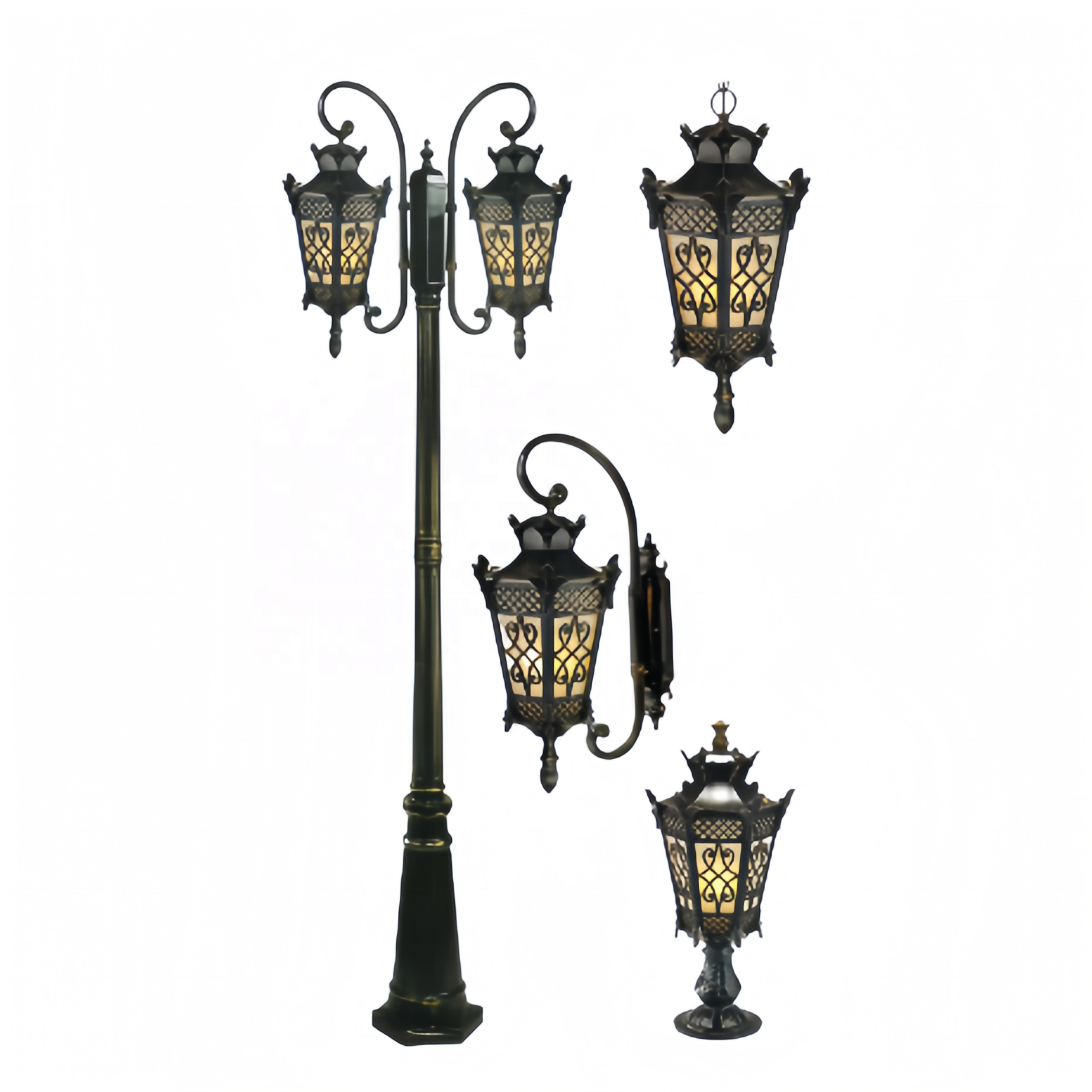 Outdoor Waterproof Retro Balcony Outdoor Light Waterproof Garden Decoration Outdoor LED Wall Light Aluminum