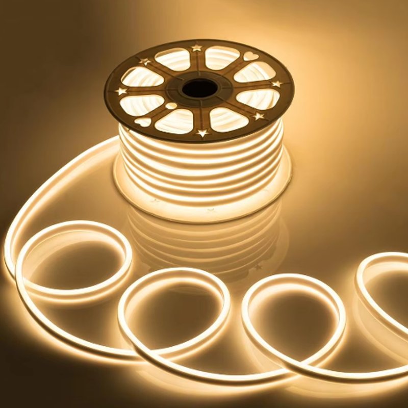Silicone Neon Light Flexible Intelligent Ceiling 24V Line Light LED Cob Strip Light Factory Wholesale