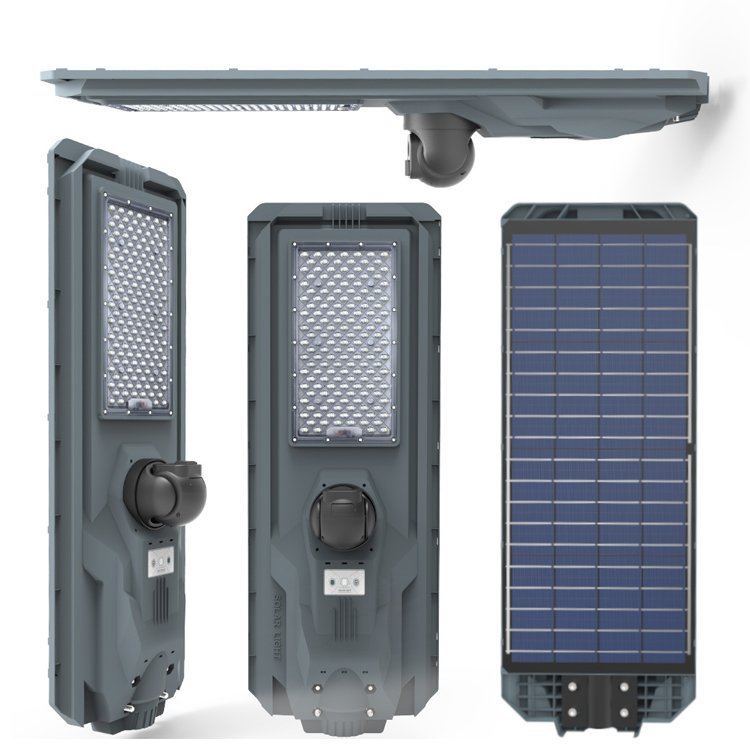 30000 Lumen 250 W 100W 200W 250W Ip67 Waterproof Sensing Garden Road Lamp All in One Led Solar Street Light With 4G Camera Sim