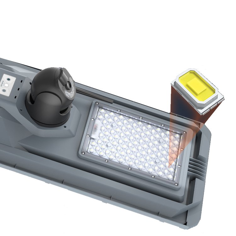 30000 Lumen 250 W 100W 200W 250W Ip67 Waterproof Sensing Garden Road Lamp All in One Led Solar Street Light With 4G Camera Sim