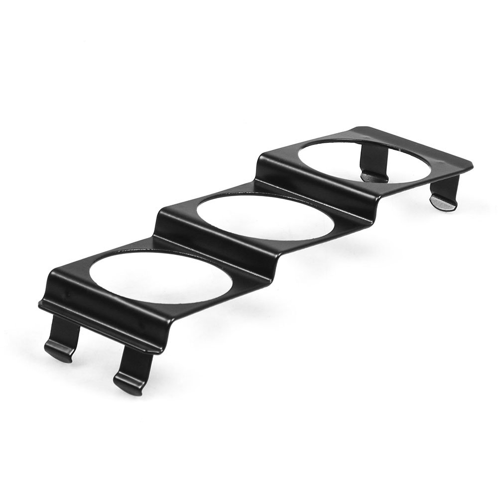 Universal 52mm Tripe 3 Gauge Meter Radio Din in Dash Panel Pod Black 2inch BX102259-BK