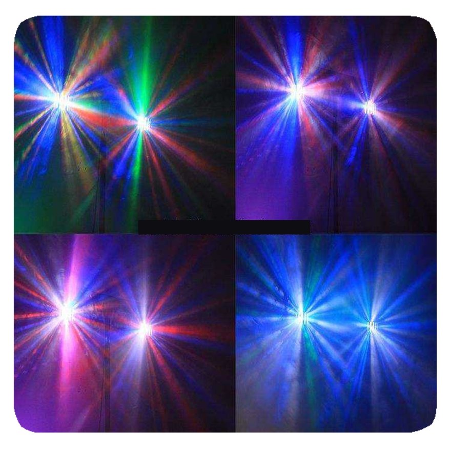NEW Disco Music Festival Moving Head T Holder Stand 4 Dj Lighting Stage Light System with Rack and Carry Bag