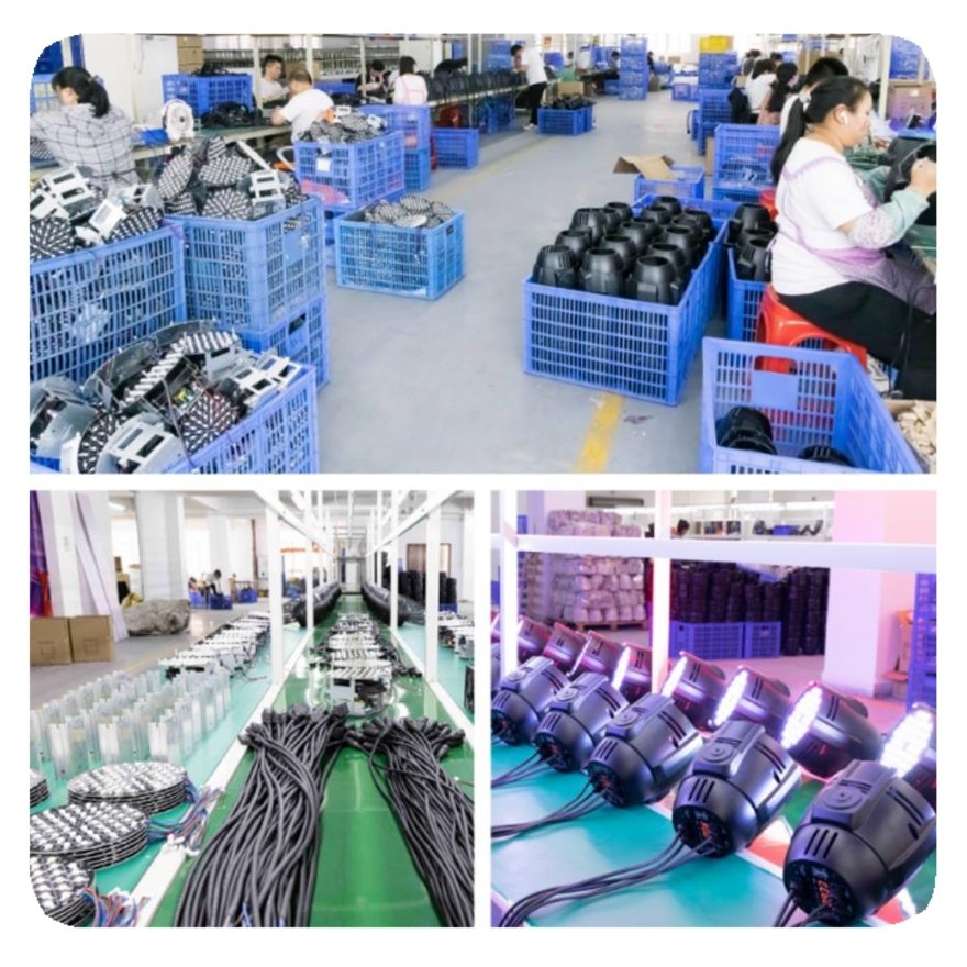 NEW Disco Music Festival Moving Head T Holder Stand 4 Dj Lighting Stage Light System with Rack and Carry Bag