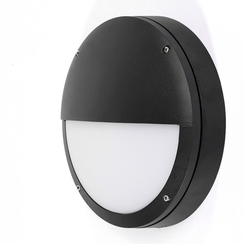 20W Black Round IP65 up and Down Water Proof Wall Mounted Lights for Garden Led Wall Panels