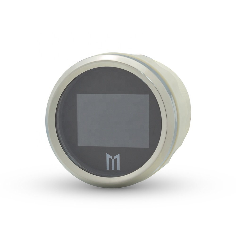 52mm GPS Digital Speedometer With MPH/KPH Display Lights For Motorcycle Lighting Systems