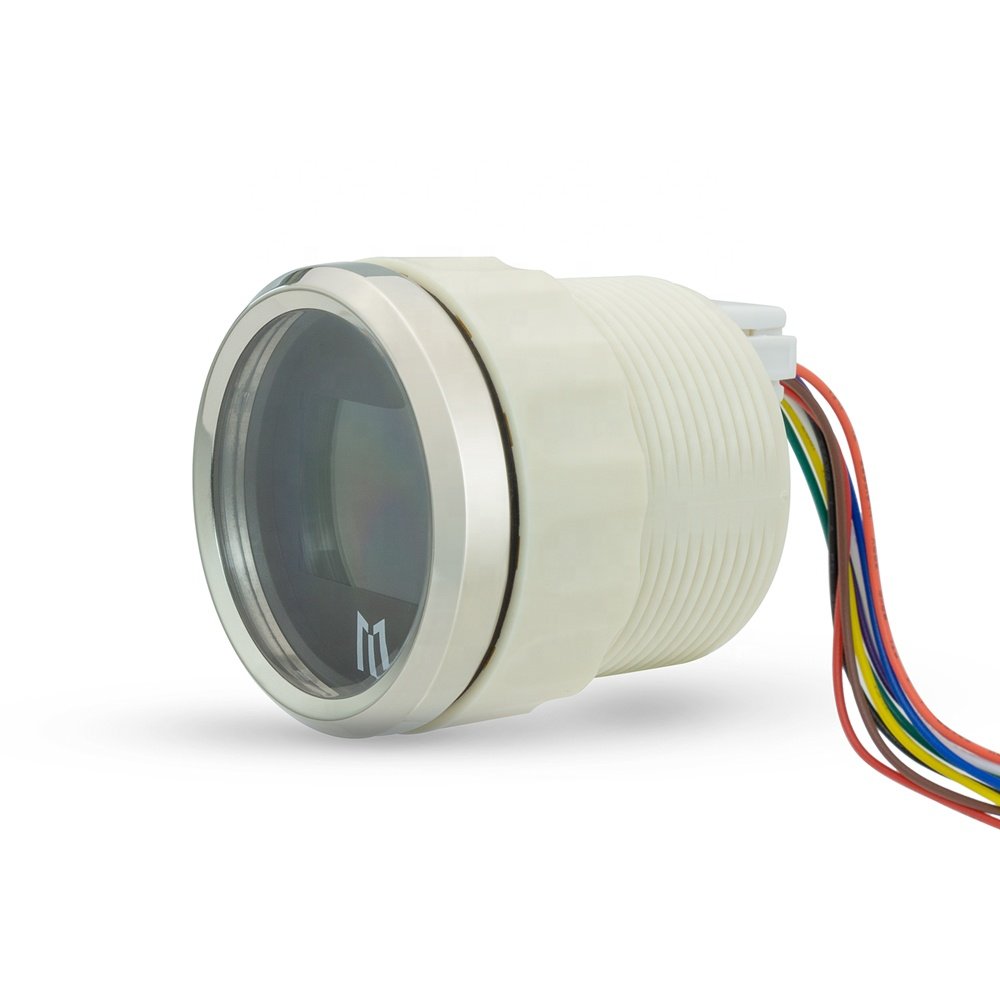 52mm GPS Digital Speedometer With MPH/KPH Display Lights For Motorcycle Lighting Systems