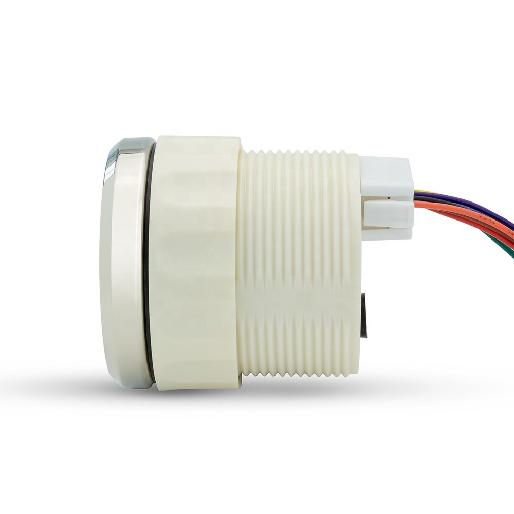 52mm GPS Digital Speedometer With MPH/KPH Display Lights For Motorcycle Lighting Systems