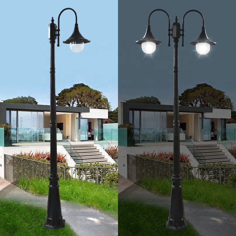 Good Quality Customize 3 Meters Aluminium Outdoor Waterproof Ip65 Patio Garden Pathway Walkway Dimmable Led Garden Light