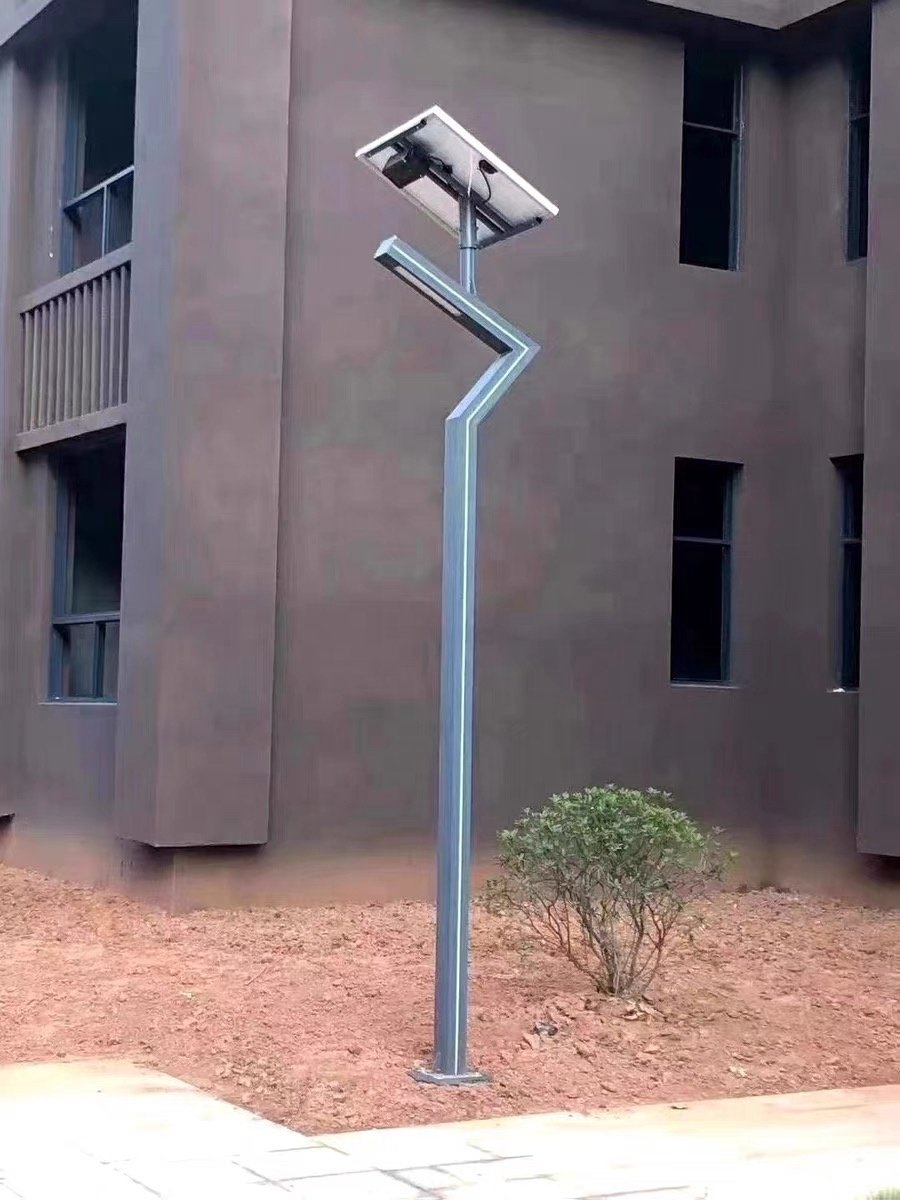 3M/4M/5M Waterproof Solar Garden Lights Outdoor LED Solar Garden Lights Aluminum/iron Profiles Outdoor Lighting
