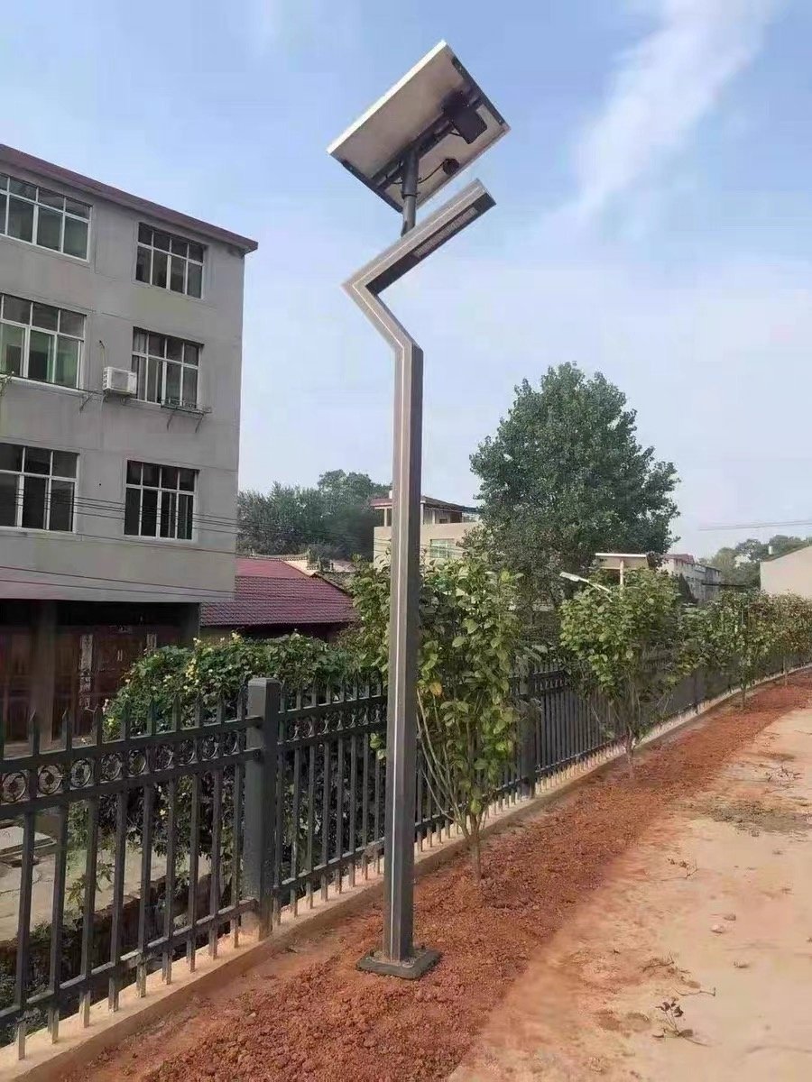 3M/4M/5M Waterproof Solar Garden Lights Outdoor LED Solar Garden Lights Aluminum/iron Profiles Outdoor Lighting