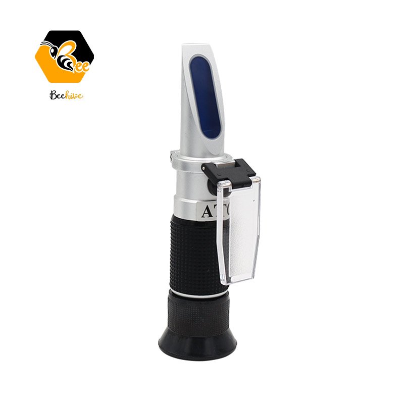 Wholesale High Accuracy 58~92% Brix Convenient Hand Held Honey Refractometers for Sale Brix Meter Refractometer