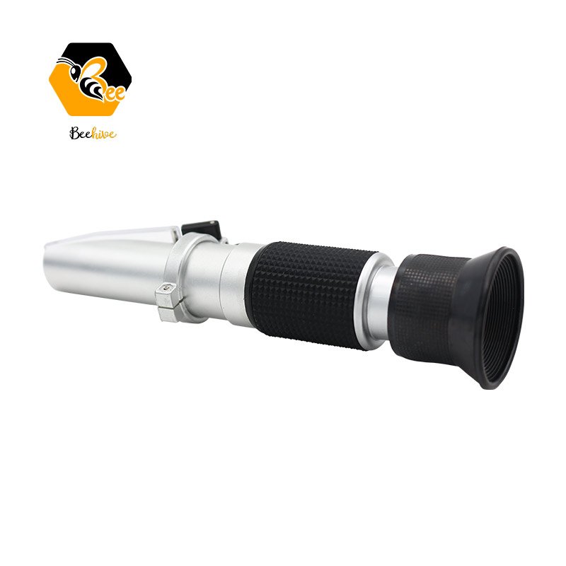 Wholesale High Accuracy 58~92% Brix Convenient Hand Held Honey Refractometers for Sale Brix Meter Refractometer