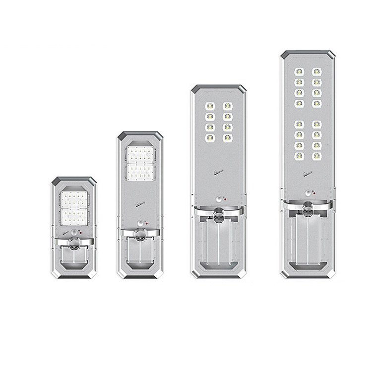 High Quality 600W 150W 220V Wall Mounting Aluminium Motion Sensor Integrated Street Lamp With Solar Panel for Road