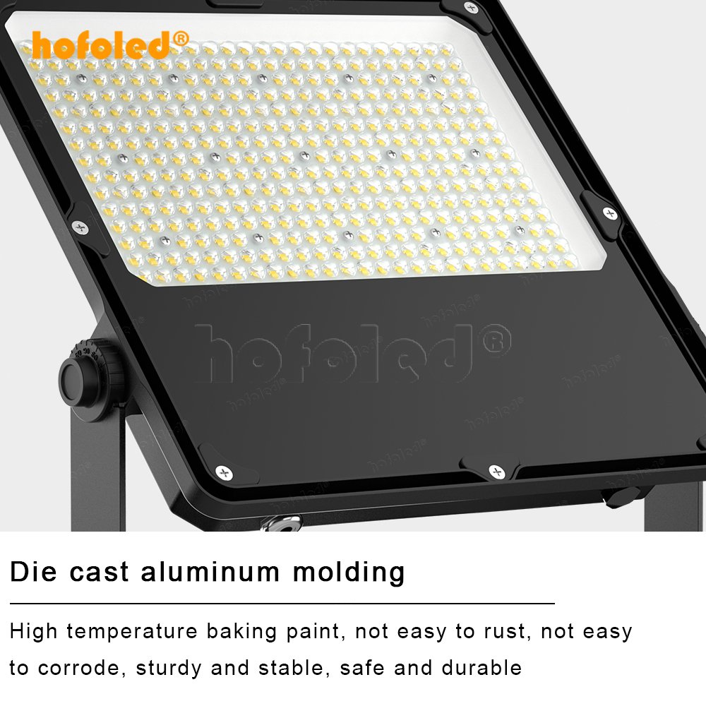 High Brightness Aluminium Waterproof IP66 LED Flood Light High Power Outdoor Sport Fields Stadium Lamp Fixture