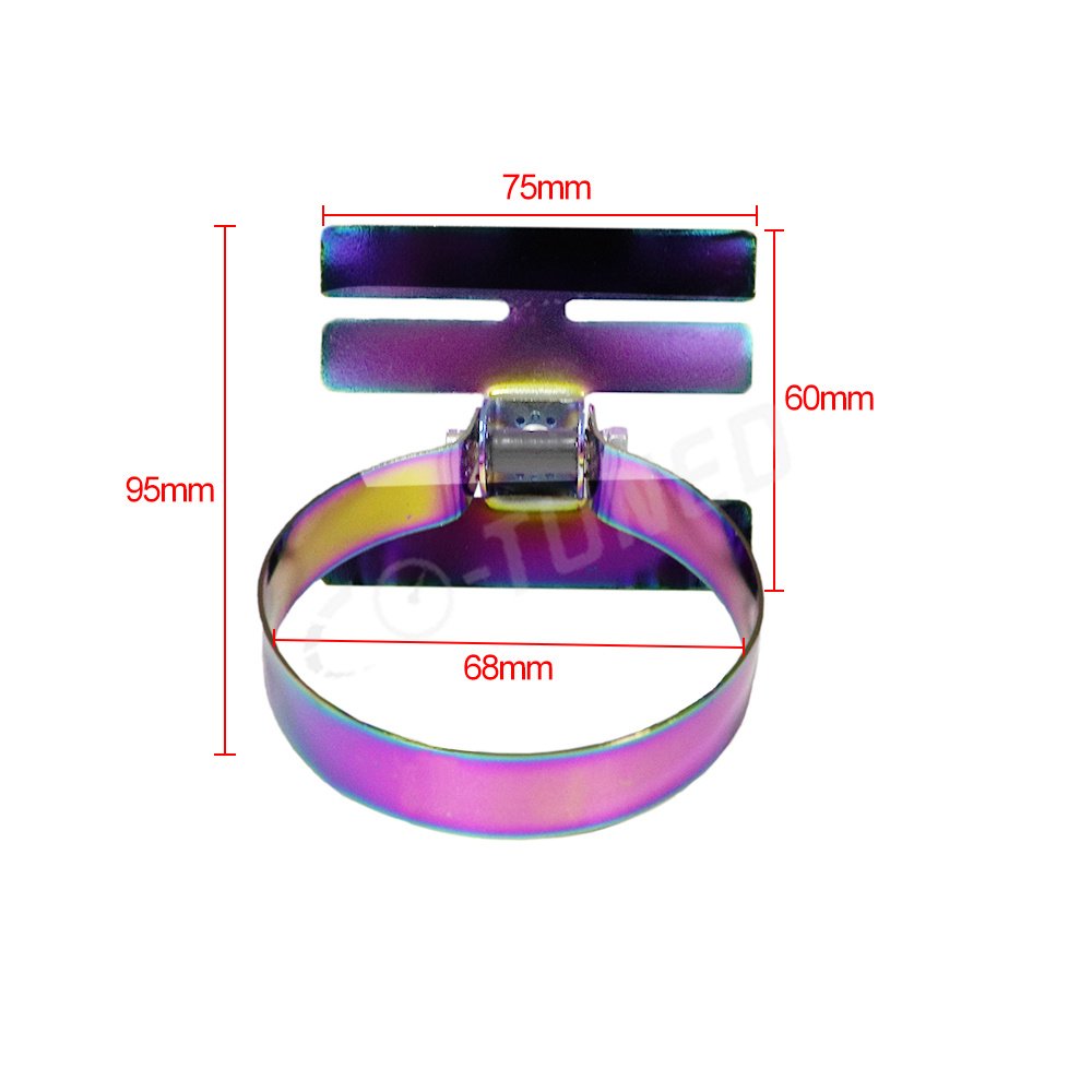 68mm Racing Car Gauge Brackert 2.68inch Auto Meter Mount Holder Duty Gauge Pod Holder Mounting Universal Decoration Accessories