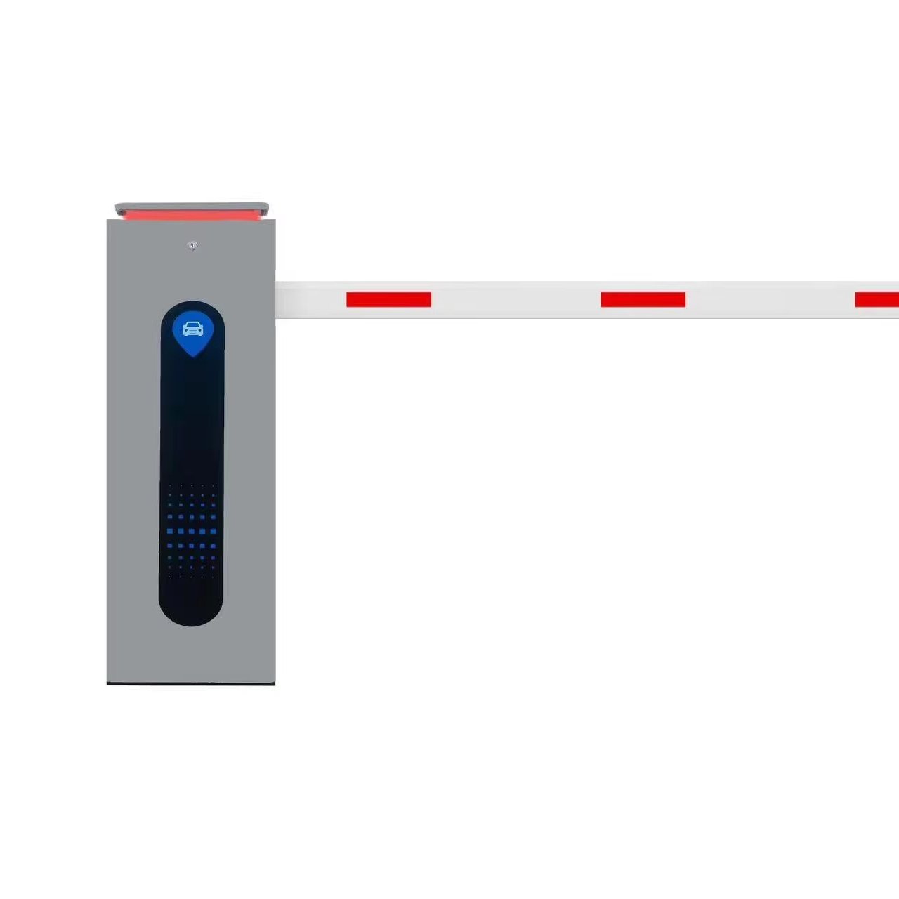 Straight Boom Barrier Traffic Plastic Barrier Gate Automatic Car Parking Gate