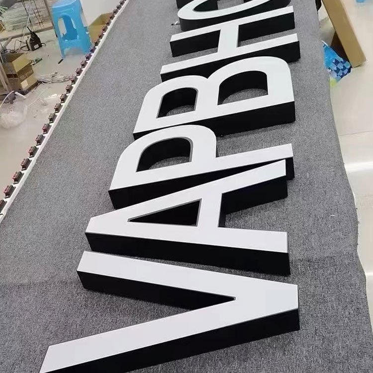 Customizable 26 English Letters Pendant Light Decorative Lighting Hanging Lamp Mall Supermarket Linear Alphabet Lights