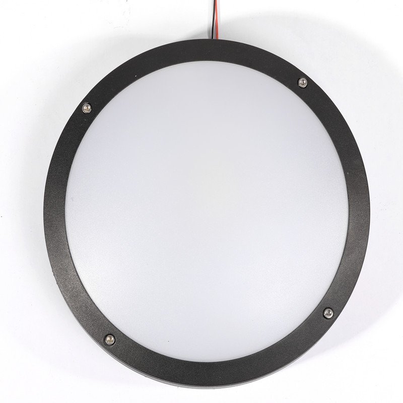 15W Black Round IP65 up and Down Water Proof Wall Mounted Lights for Garden Led Wall Panels