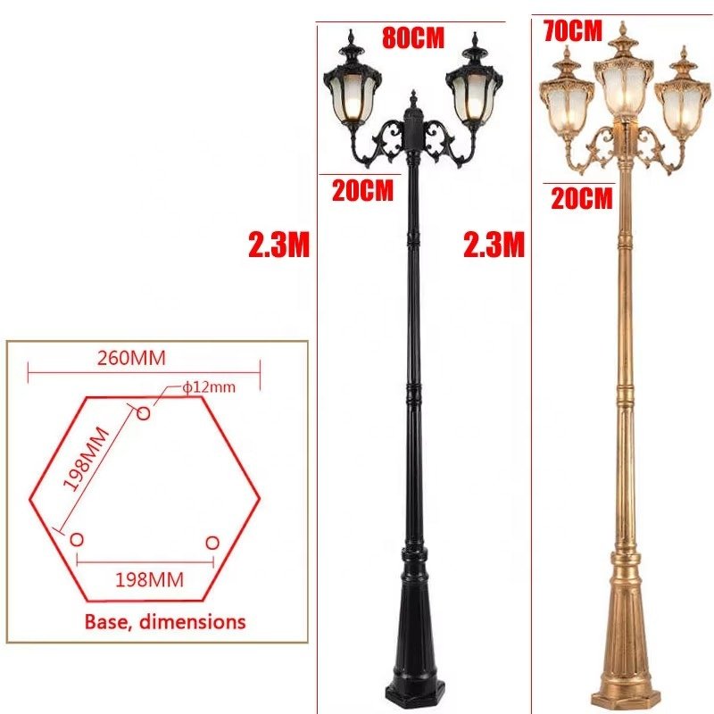For Front Door Yard Garage Garden Lamp Oem Low Price Waterproof Black Garden Light Outdoor Wall Lamp