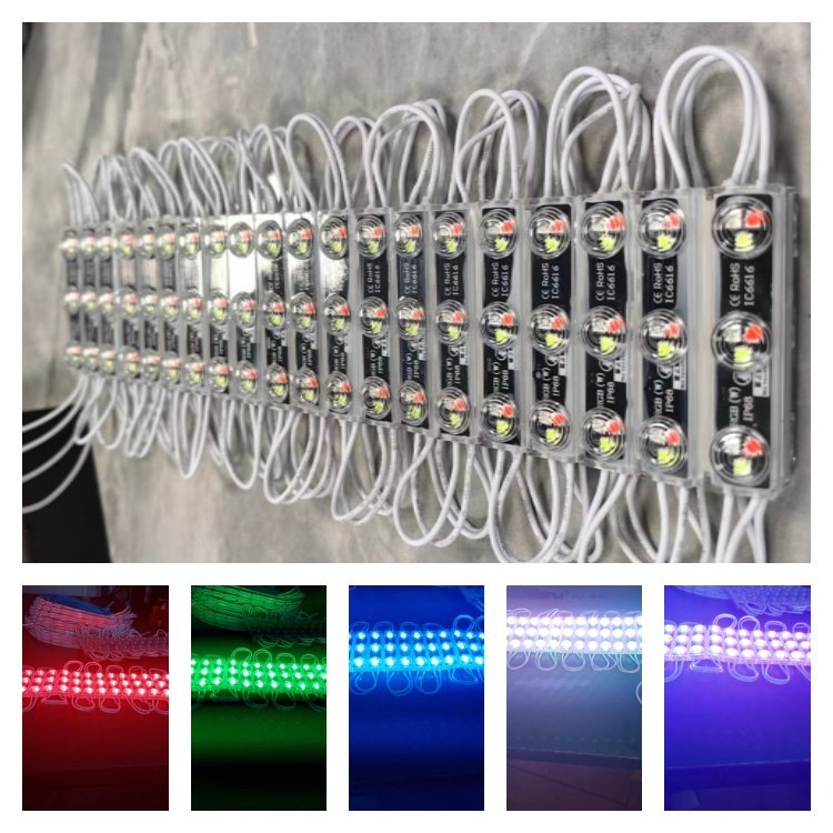 New Design RGB 110V 220V IP68 Led Module Super Quality High Power SMD 3030 Led Module for Electronic Sign