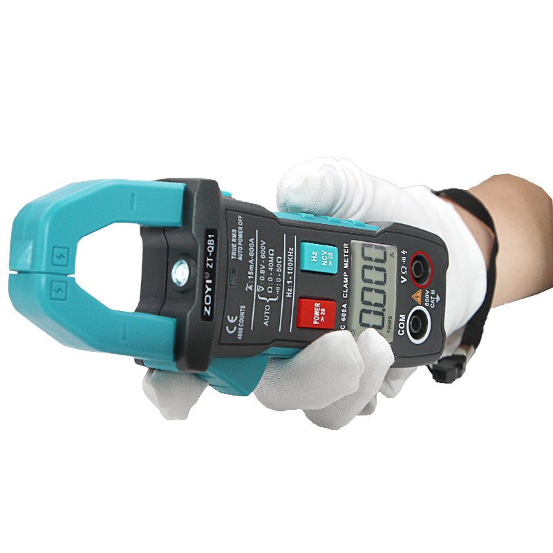 Zoyi True-RMS Auto Range DC Digital Clamp Meter Multimeter with Inrush Current Measurement