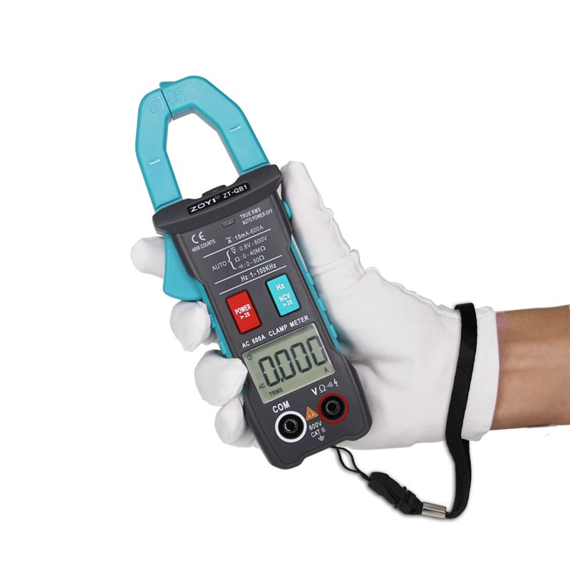 Zoyi True-RMS Auto Range DC Digital Clamp Meter Multimeter with Inrush Current Measurement