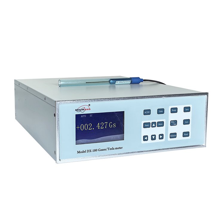 Hot Sale Premium Quality Handheld Digital Class 0.5 Triaxial AC DC Magnetometer Tesla Meter Gauss Meter