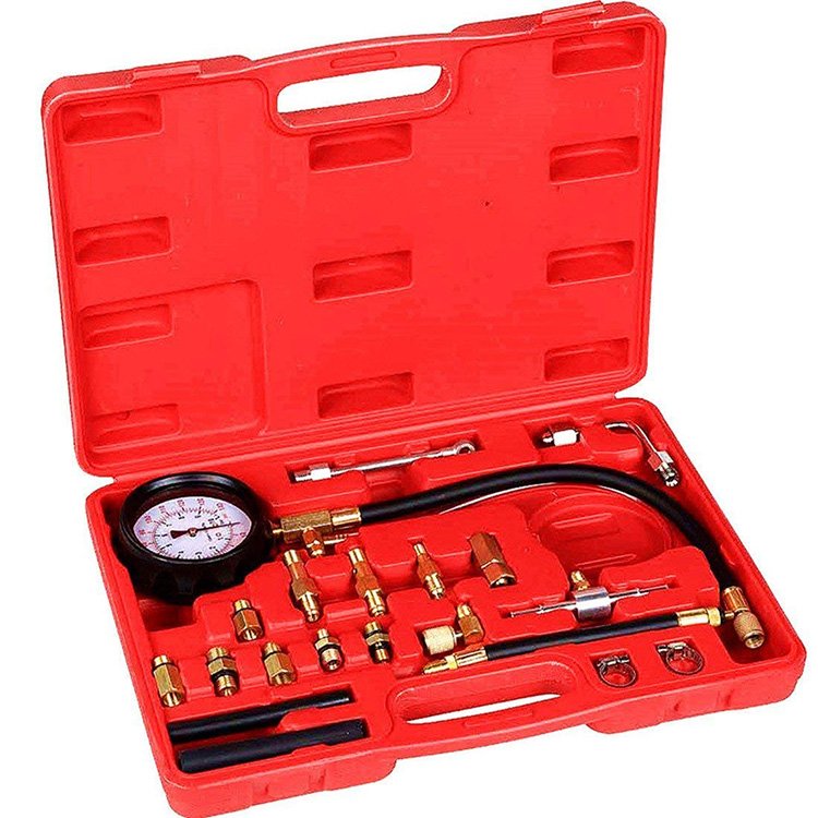 YIZHE TU-114 Fuel Injector Injection Pump Pressure Tester Gauge Kit Car Tools for Cars and Trucks Other Vehicle Tools