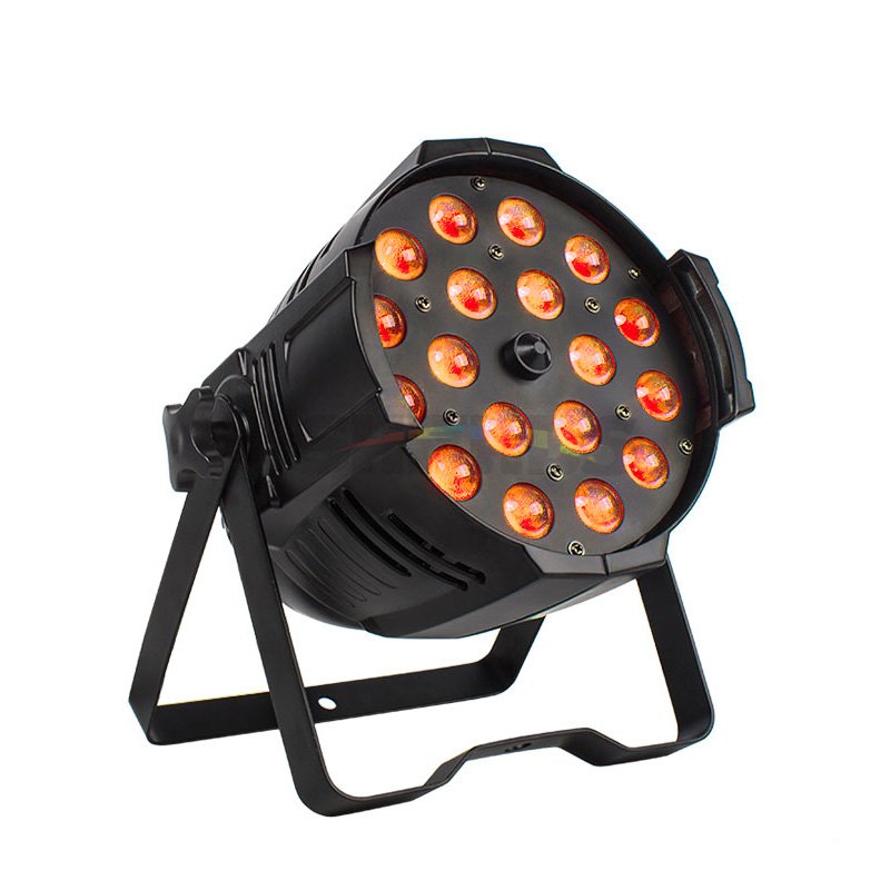 LED Zoom Par 18x18W RGBWA+UV Lighting Dj Disco Stage Lighting Good for Party Night Club