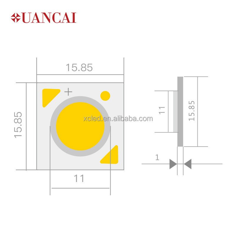High Power CXA3590 Clu058 Bridgelux LED Chip 100W-500W Plant Growth and Video Light Warm White Emission CRI>98