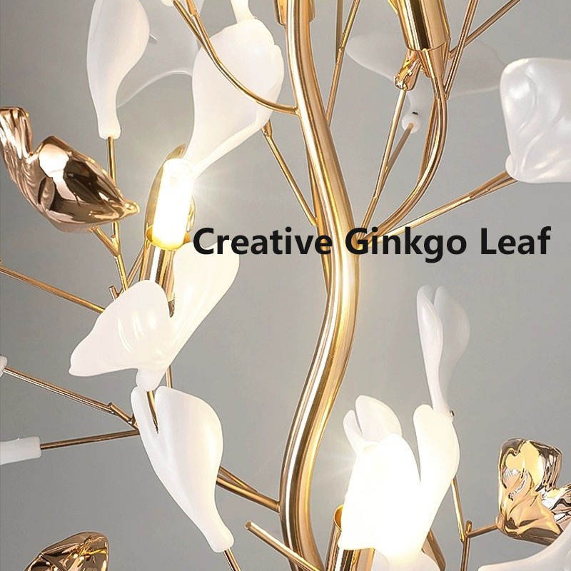 Custom Hotel Villa White Flower Chandelier Ceiling Light Entryway Sraircase Chandelier High Ceiling Large Hotel Chandelier