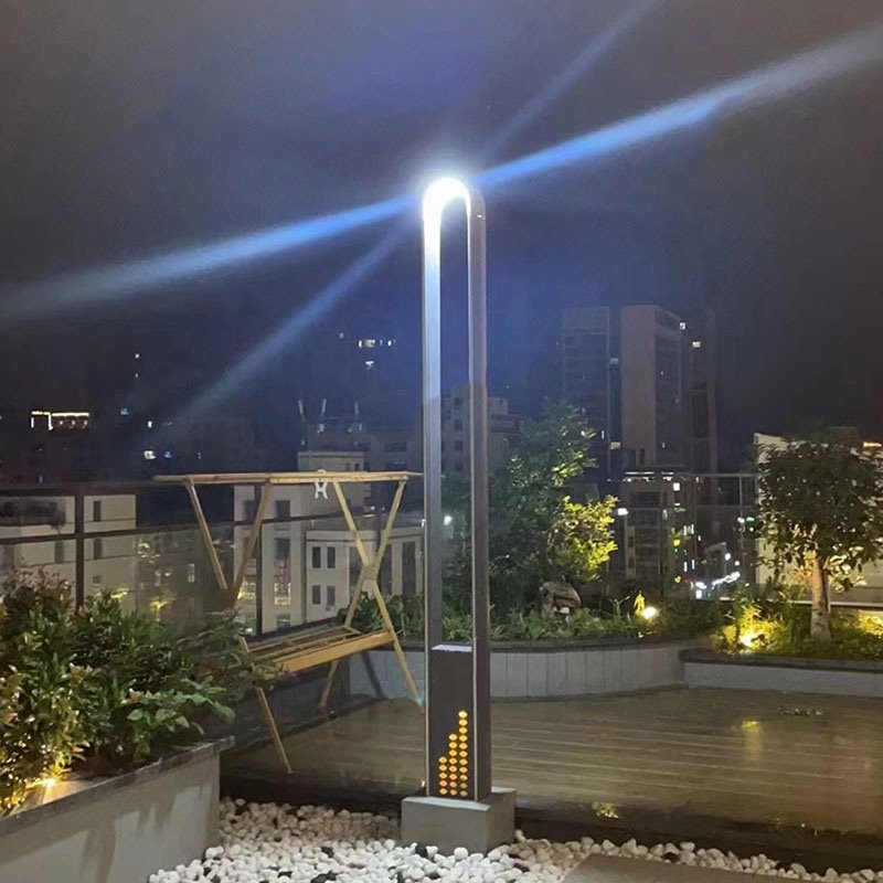 Factory Wholesale Modern Minimalist Pillar Shaped Landscape Garden Lights, lane Path Lights