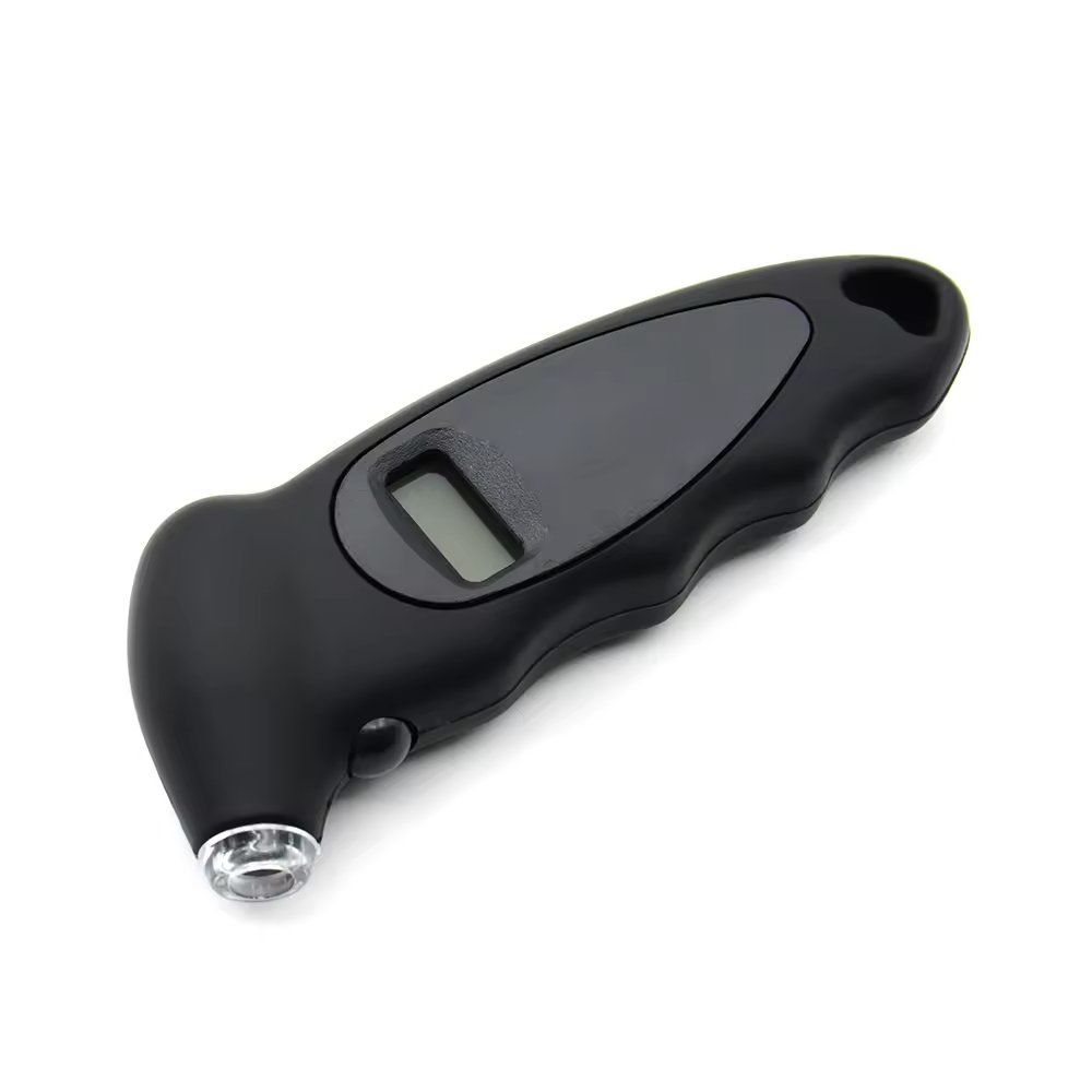 LC701 Promotion Tool Customized Logo Packing Digital Tire Air Pressure Gauge Auto Meter for Truck Car Bike Tester Tyre Gauge
