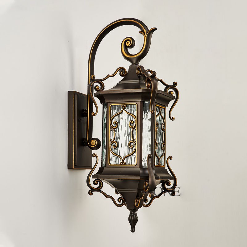 European Style Outdoor Wall Light Waterproof Garden Lamp Home Villa Entrance Outdoor Terrace Balcony Outdoor Wall Lamps