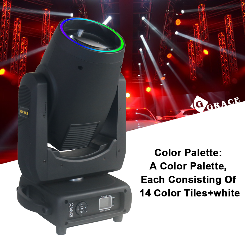 Igracelite Beam 380 Moving Head New Arrival 20R 3in1 With Ring Effect Stage Lighting Dj Lights for Night Club Wedding Party