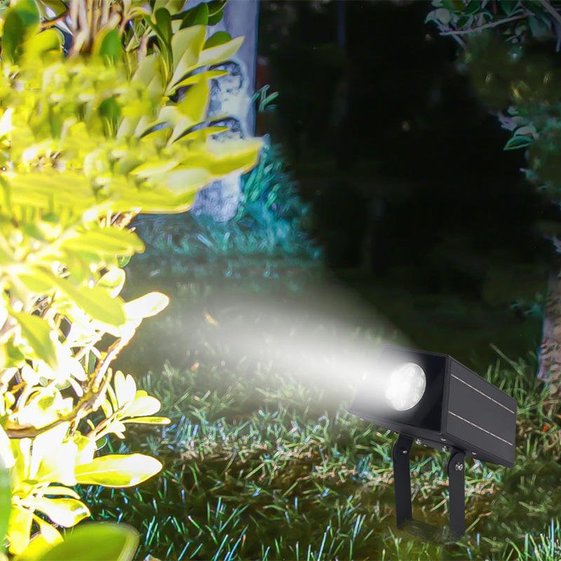 Smart Control System Auto On/Off Waterproof Solar Spot Lights Outdoor Garden Yard Pathway Driveway Pool Area