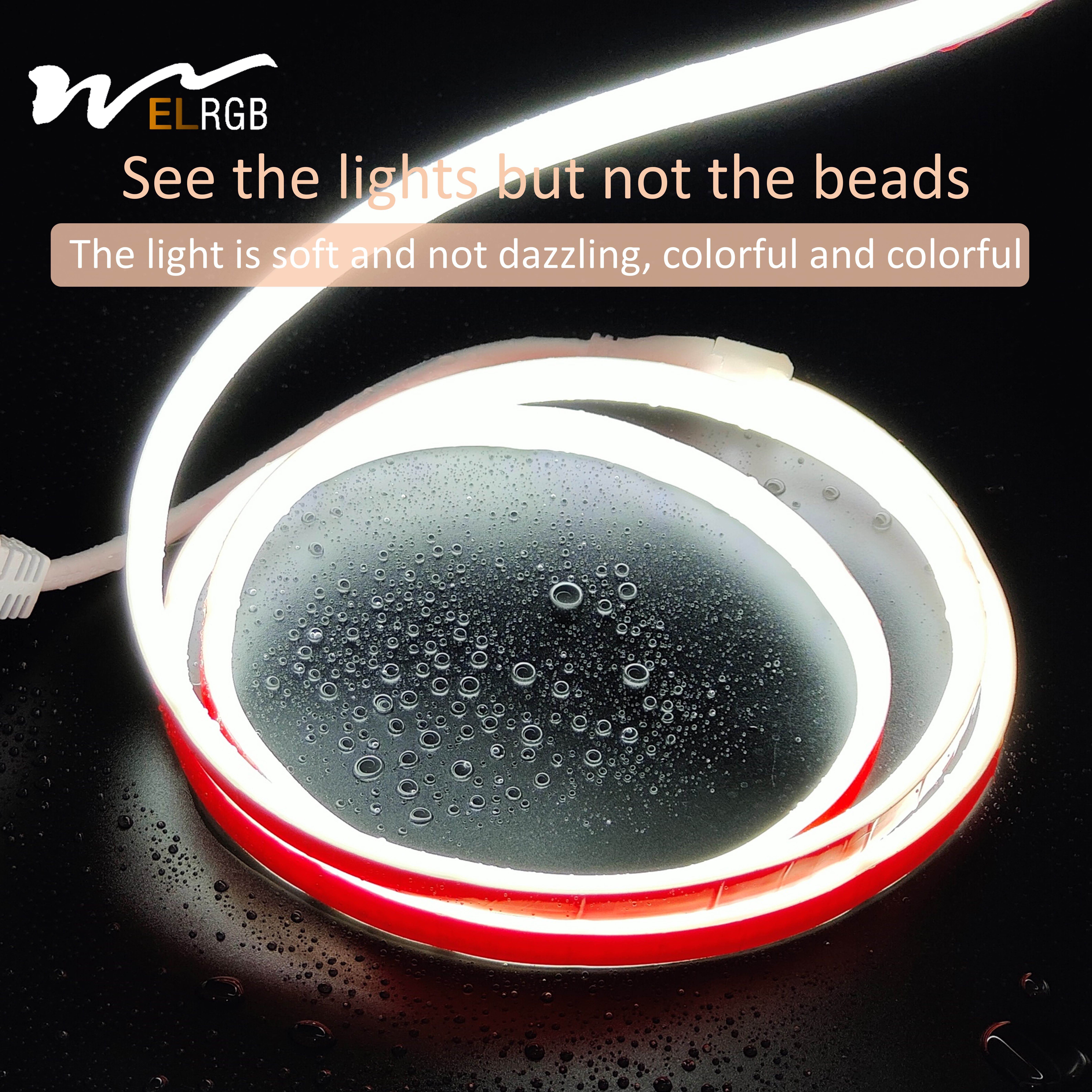 Ultra Bright Cob Led Light Strip 110V 220V Led Neon Light Strip Flexible Waterproof Led Light Strip Dimmable