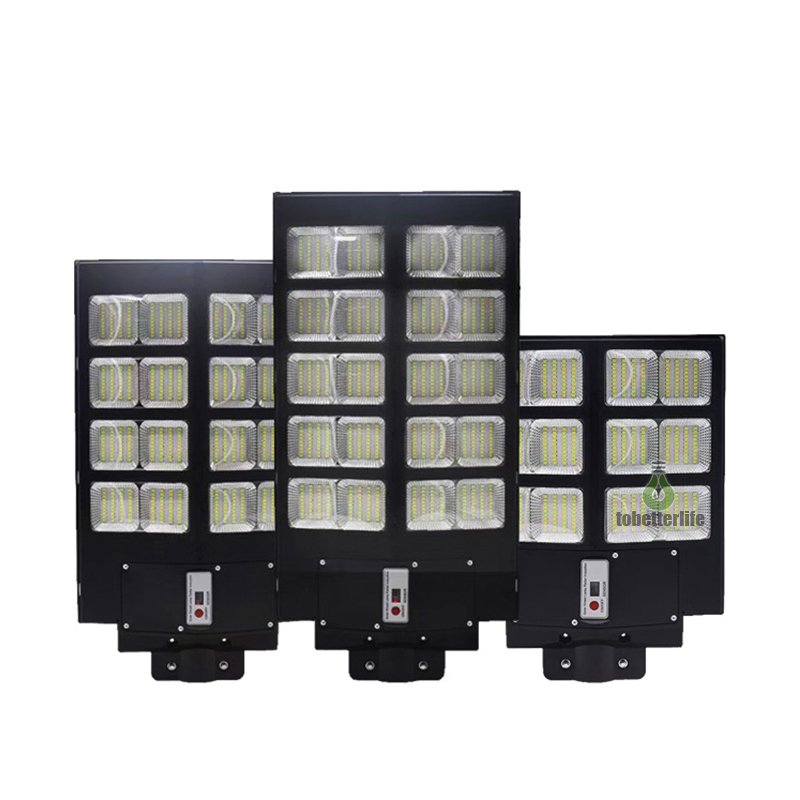 Solar Commercial Waterproof 100W 200W 300W 500W 1000W System Price Lampadaire Solaire Outdoor Led Lamp Solar Street Light
