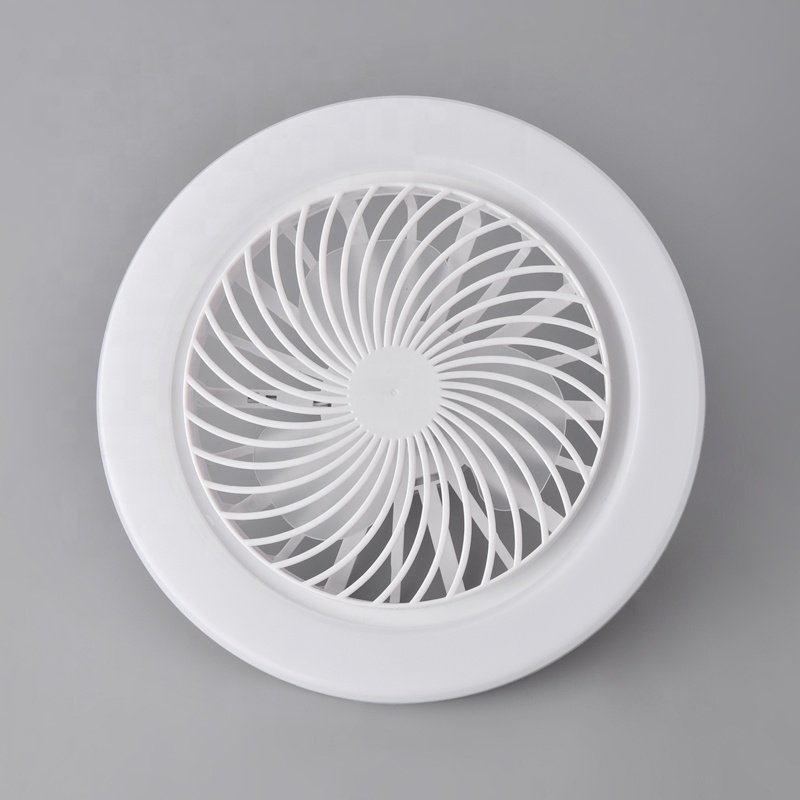 XD111 New Minifan with Remote Control E27 Screw Fan Light LED White Light Dimming for Household Top Light 85-265V