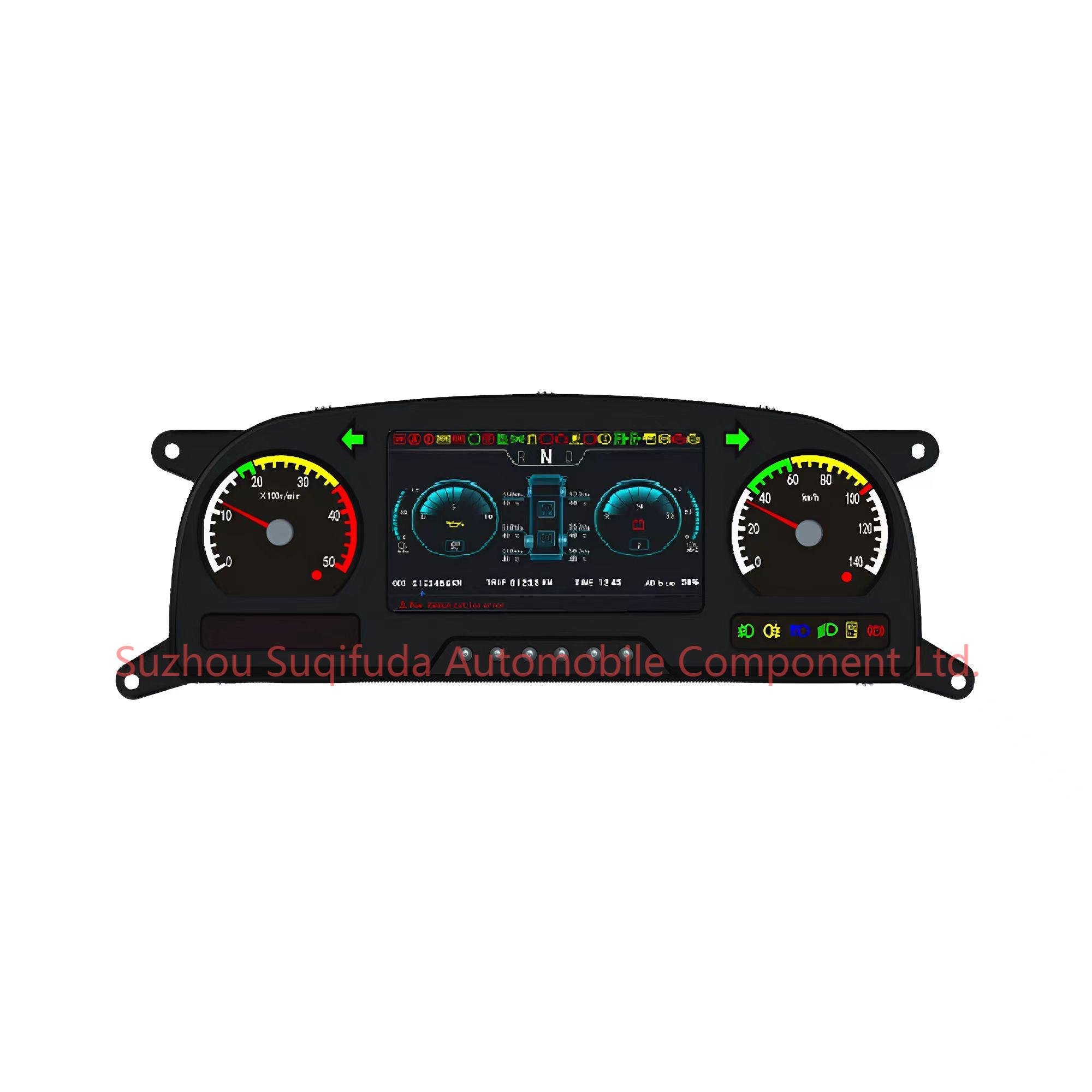 Custom Bus Truck Lcd Universal-Digital-Instrument-Cluster Speedometer Auto Meter Digital Dashboard for Car Gauge Cluster