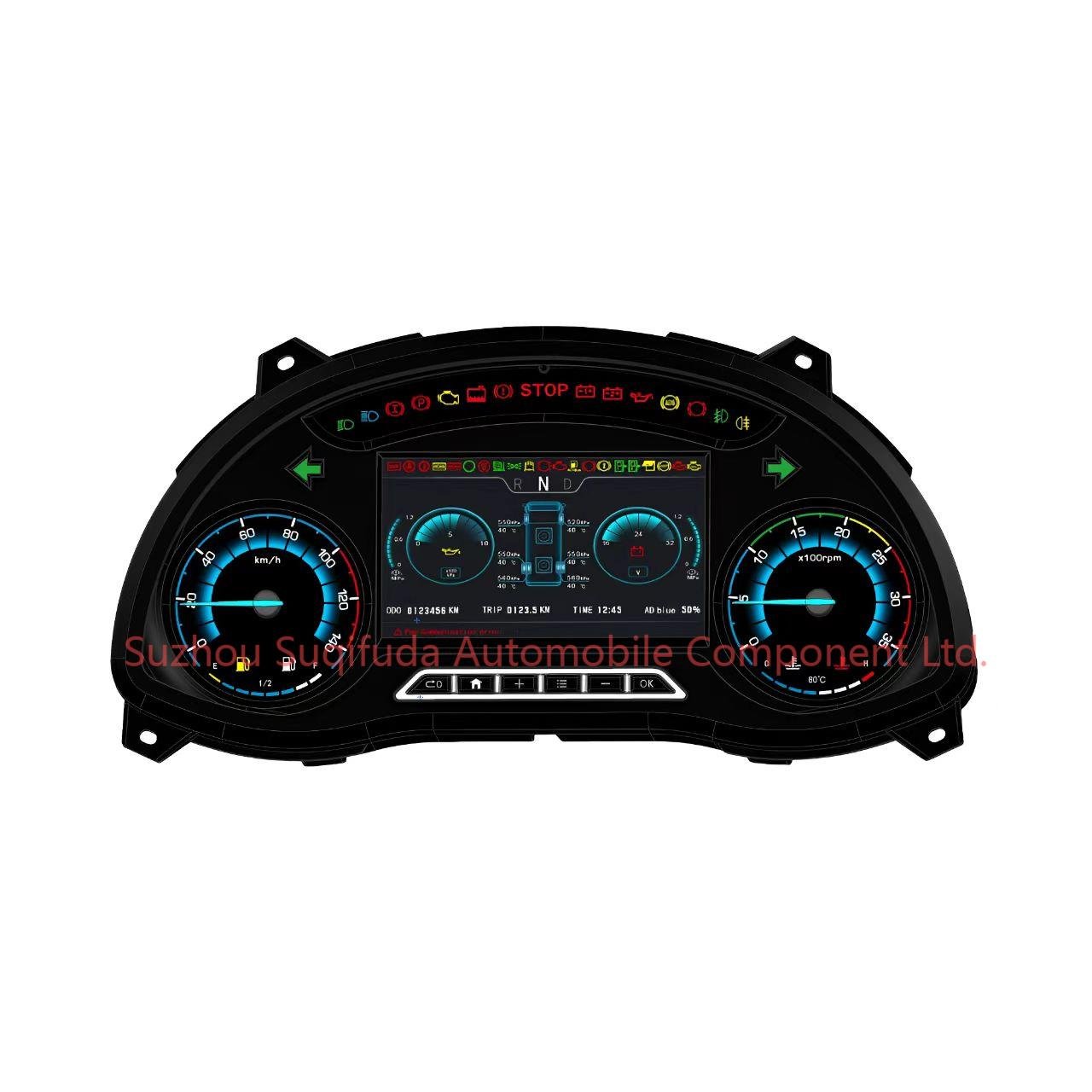 Custom Bus Truck Lcd Universal-Digital-Instrument-Cluster Speedometer Auto Meter Digital Dashboard for Car Gauge Cluster