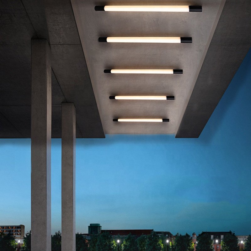 100cm Wall Light IP65 Waterproof Garden Villa Led Door Light Garden Light Modern Outdoor Exterior Linear Strip Wall Lamp