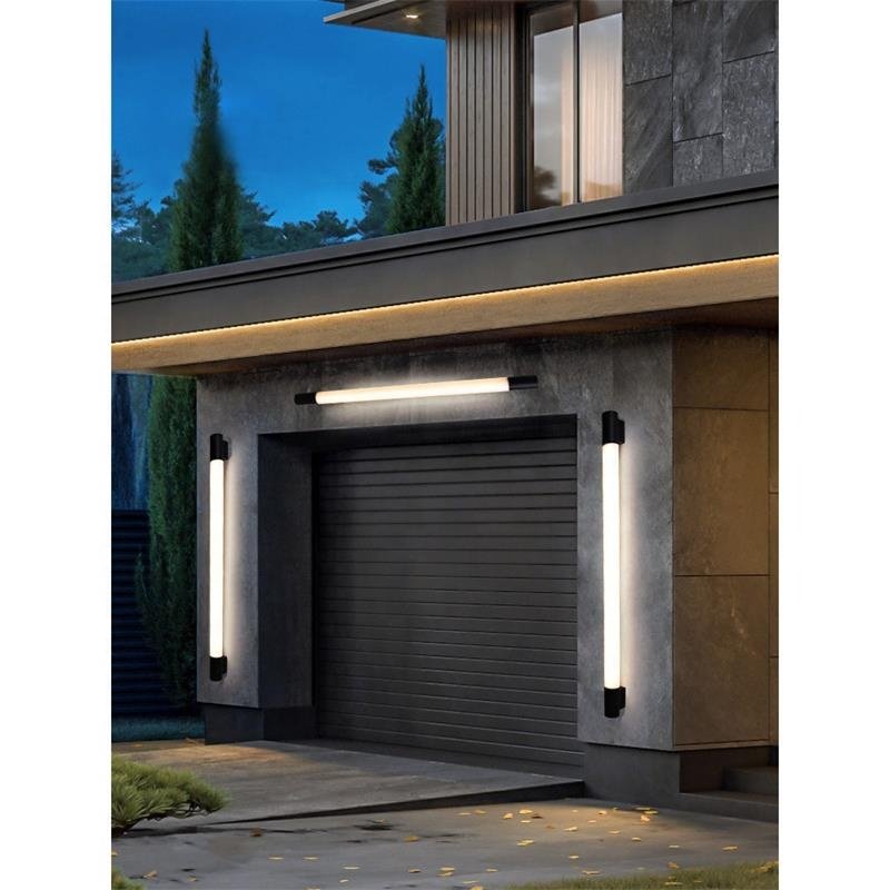 100cm Wall Light IP65 Waterproof Garden Villa Led Door Light Garden Light Modern Outdoor Exterior Linear Strip Wall Lamp