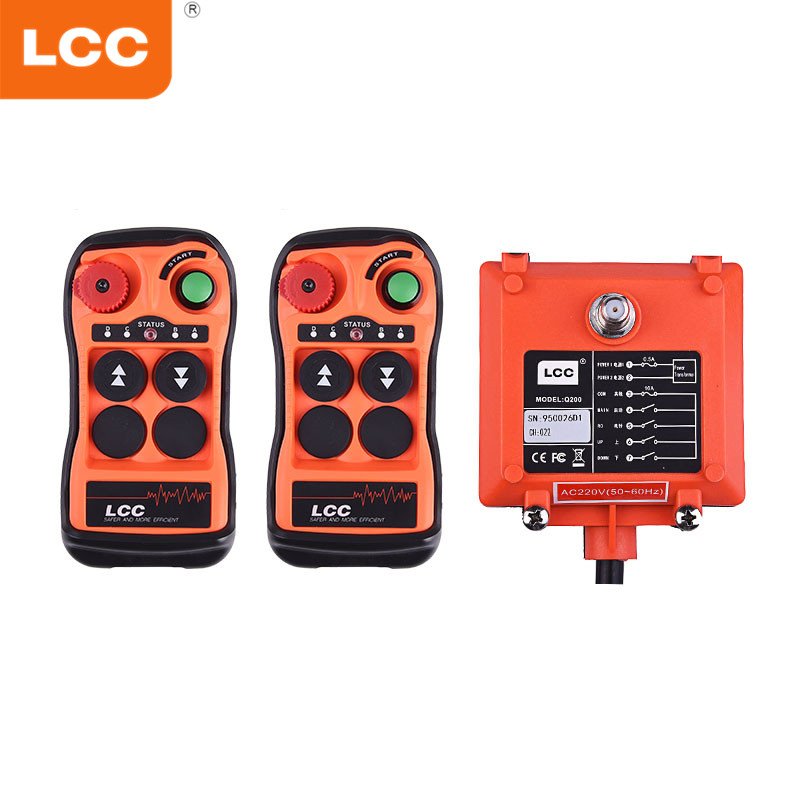 Q400 433mhz Telecrane Wireless Industrial Remote Control for Joystick Radio Cranes