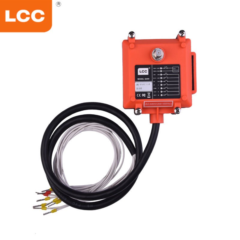 Q400 433mhz Telecrane Wireless Industrial Remote Control for Joystick Radio Cranes