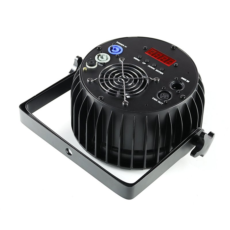 Factory 18*18W RGBWA+UV 6in1 Party Wedding Stage Wash LED Par Light Flat Lighting Event