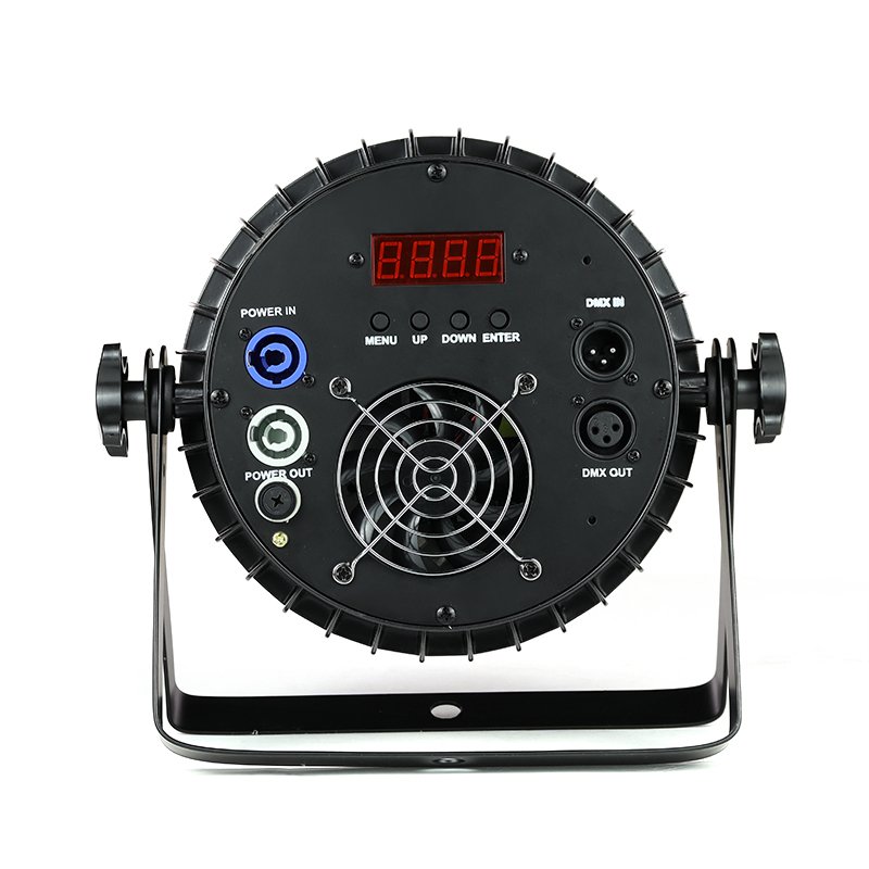 Factory 18*18W RGBWA+UV 6in1 Party Wedding Stage Wash LED Par Light Flat Lighting Event