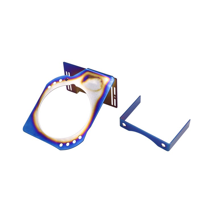 Auto Meter Stand Titanium Meter Holder Blower Meter Gauge Stand Adjustable Universal 35PSI 60PSI